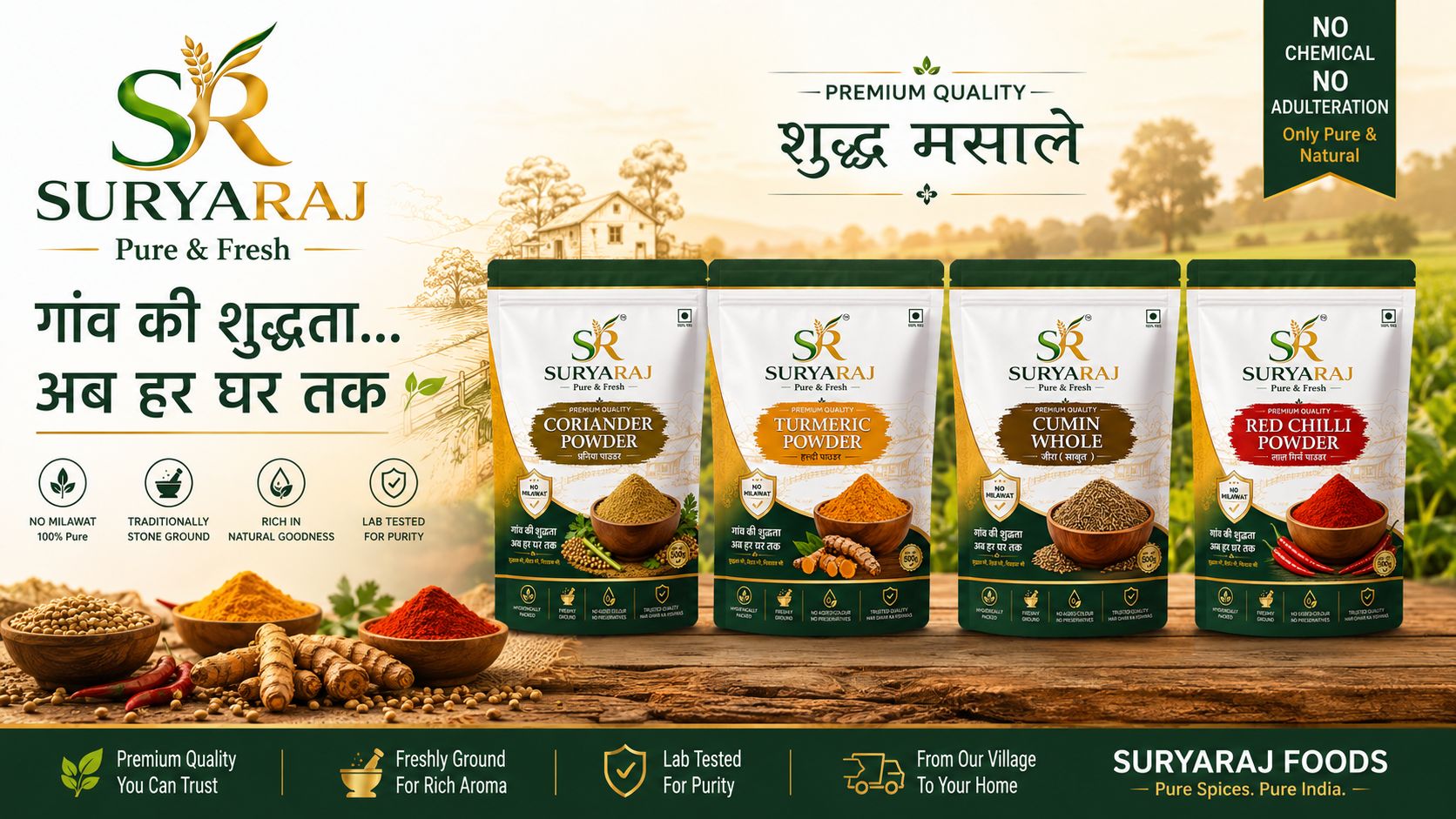 Shuddh Masale: Why Pure Spices Matter for Every Indian Kitchen